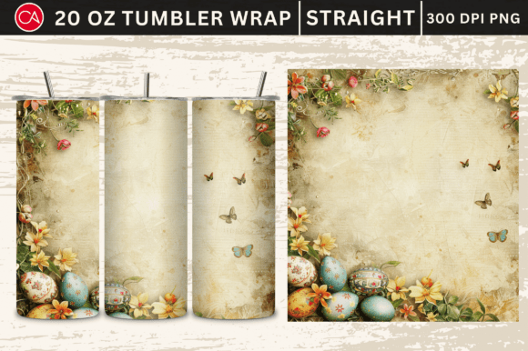Easter Eggs 20 OZ Skinny Tumbler Wraps: A Workflow Guide for Creators