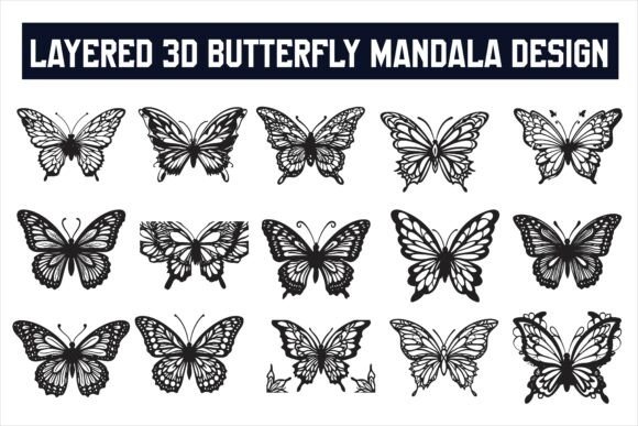 Elevating Craftsmanship: The Rise of Intricate Butterfly Layered Laser Cut Designs
