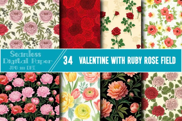 Evaluating the Valentine with Ruby Rose Field Pattern for Creative Projects