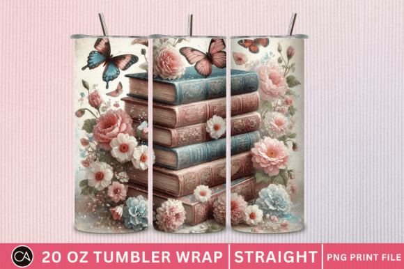Floral Christian Cross 20OZ Tumbler Wrap Evaluation