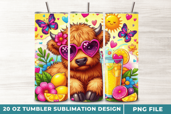 Highland Cow Lemon 20 Oz Tumbler Wraps: A Practical Guide for Creators