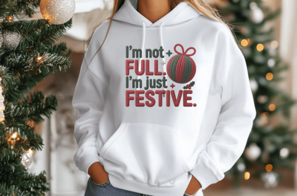I m Just Festive PNG: The Ultimate Holiday Design for Cozy Humor