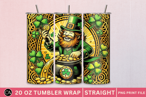 LePrechaun St Patricks Day 20 Oz Skinny