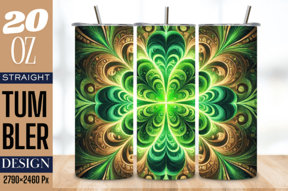 Shamrock Saint Patrick's 20 Oz Tumbler Design Evaluation