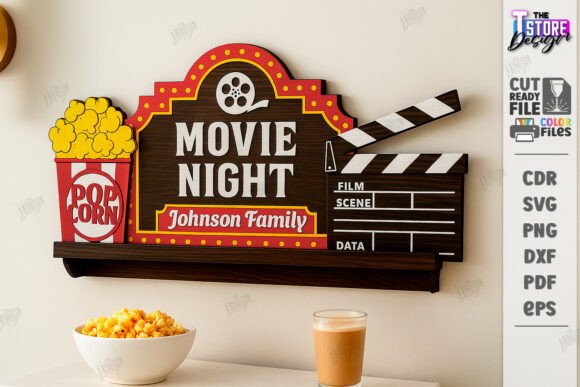Transform Your Space with Home Cinema Sign Laser Cut Wall Signs