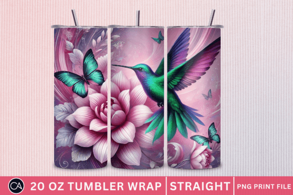 Transforming Drinkware: The Art and Utility of the Hummingbird Tumbler Wrap