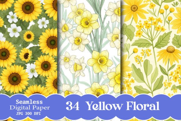 Yellow Floral Seamless Pattern: A Practical Guide for Designers and Creators